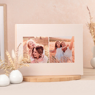 Álbum de fotos horizontal 