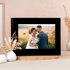 Álbum de fotos horizontal Lujo - apertura plana